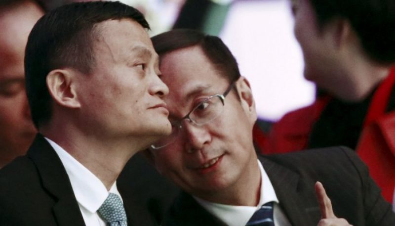 Daniel Zhang and Jack Ma