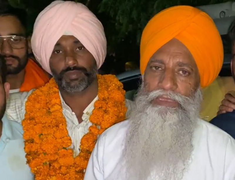 Gurnam Singh Chaduni and Sikander Rodi