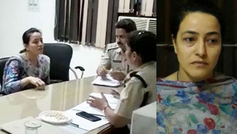 Honeypreet in panchkula jail