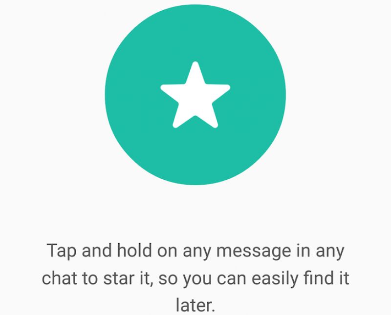 Starred messages