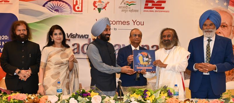 Book on Prime Minister Narendra Modi’s relationship with Sikh internationally released by NID Foundation at Chicago