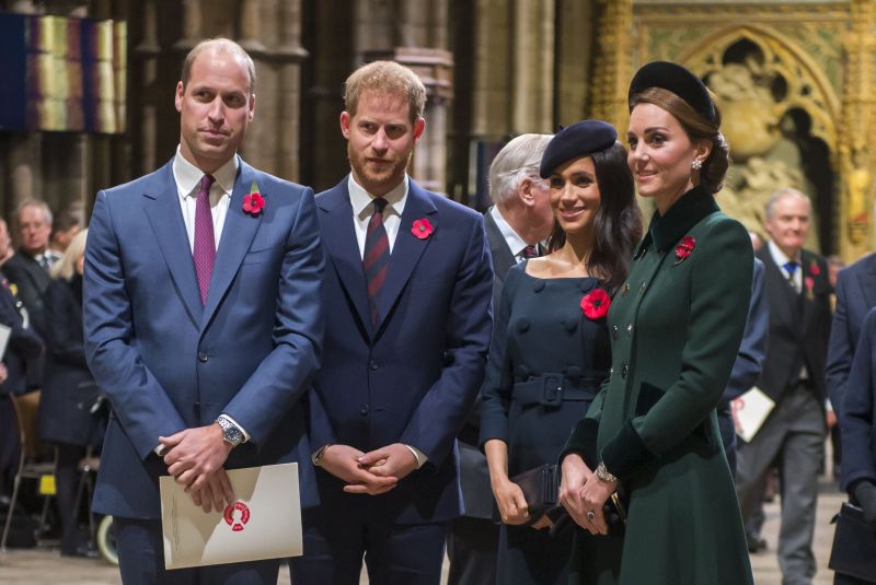 Prince Harry, Meghan Markle, Prince William, Kate Middleton