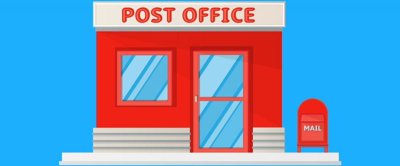 A new bank by post office, and the facilities available at home