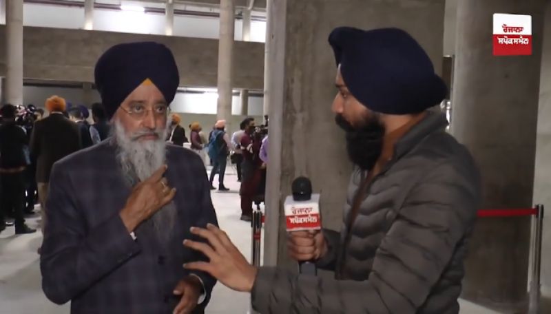 Sharanjit Singh Dhillon With Hardeep Singh Bhogal