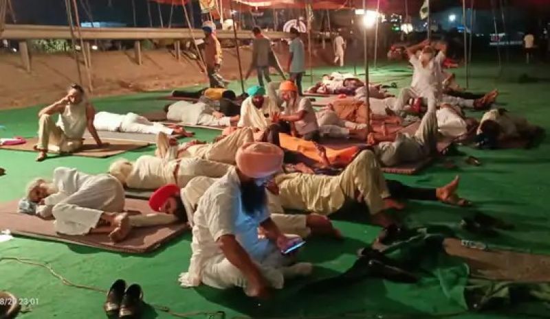 Punjab Sugarcane Farmers Protest