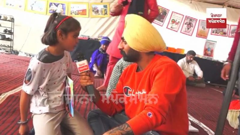 Gurpreet Singh and children