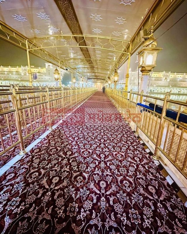 Extra layer of mats, carpets at Sri Darbar Sahib this winter