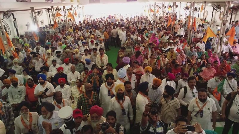 Mahesh Inder Singh Grewal rally-1