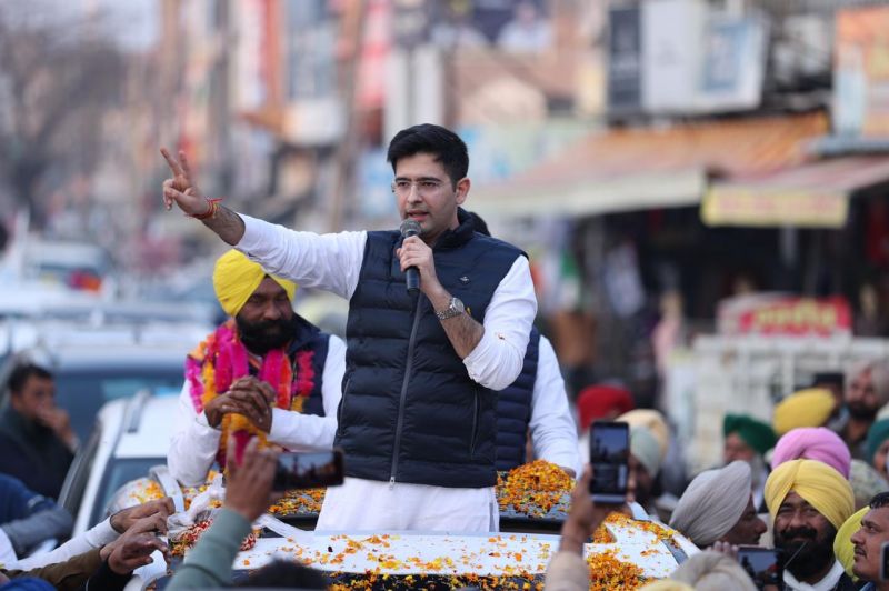  AAP government will send jail to those who sold the soil of Punjab: Raghav Chadha