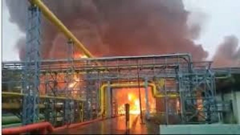 MaharashtraNavi Mumbai ongc plant cold storage fire