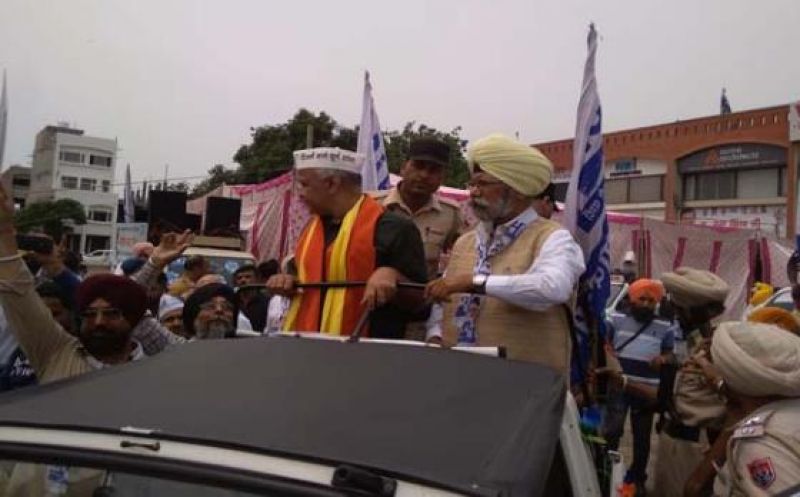 Road show of Manish Sisodia