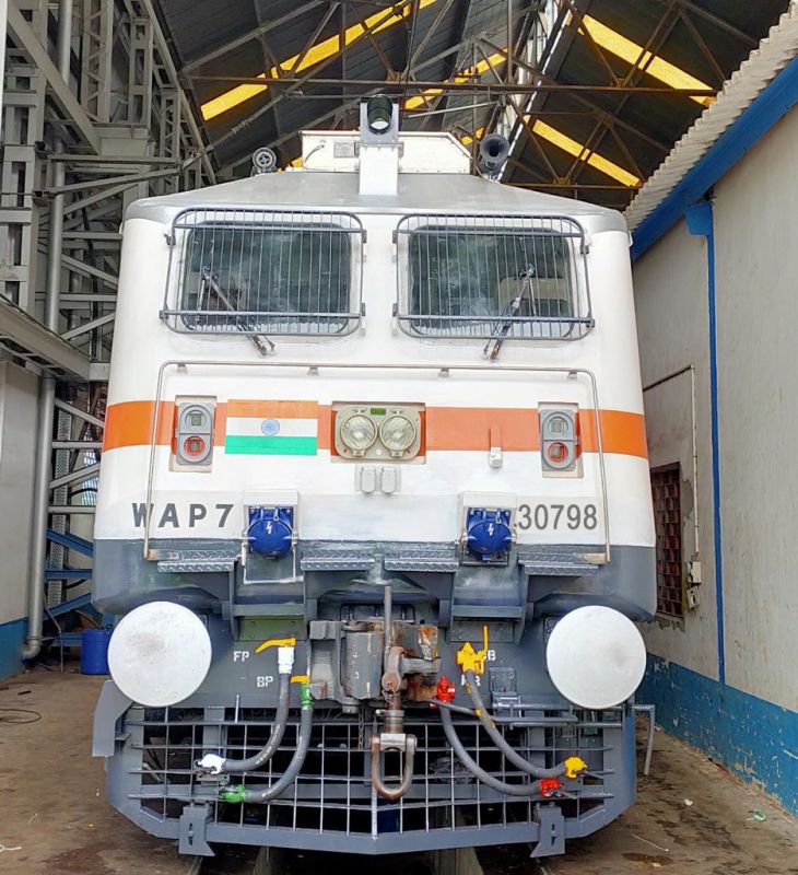 Indian Railways has turned out 31 electric locos in July