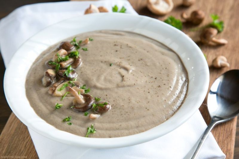 creamy mushroom soup