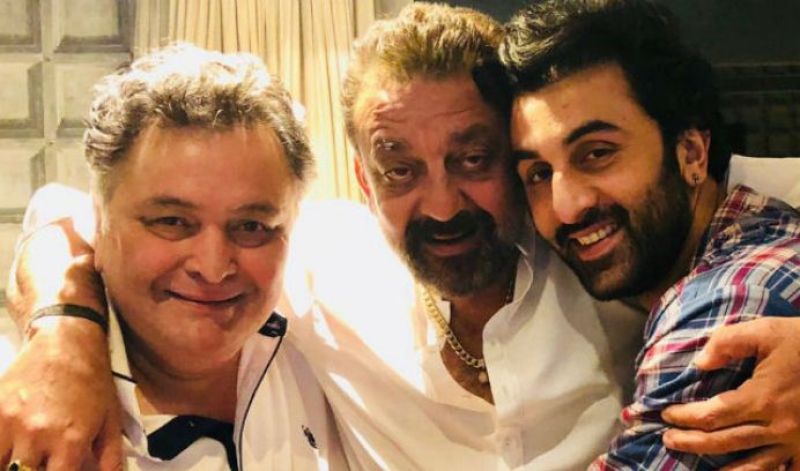 Ranbir kapoor and Sanjay dutt
