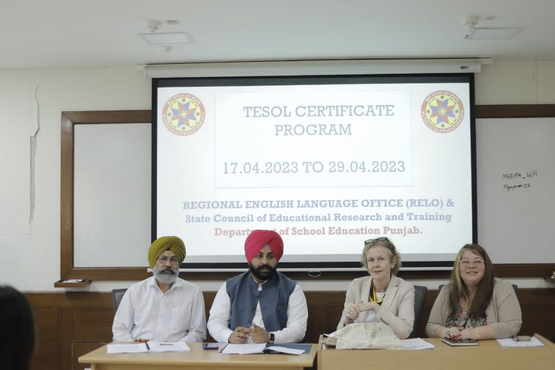 Harjot Singh Bains launches intensive two week program for English teachers