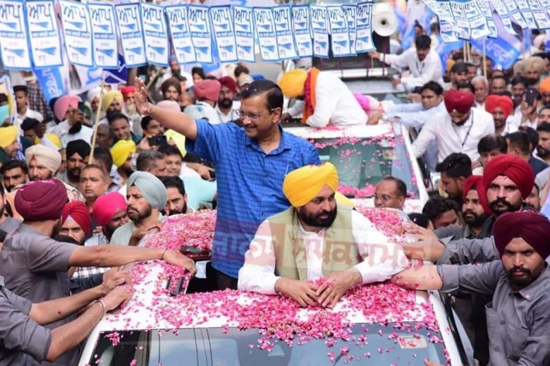 Arvind kejriwal Road Show 