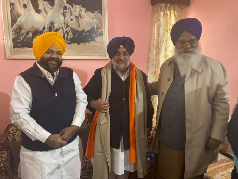 Ajnala and Sukhbir Badal
