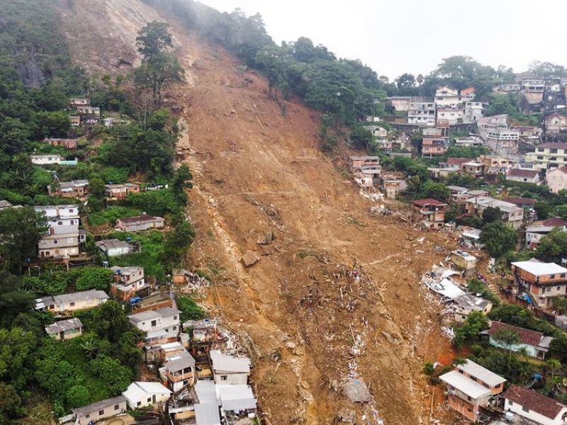 Landslides and floods have killed at least 37 people in Brazil