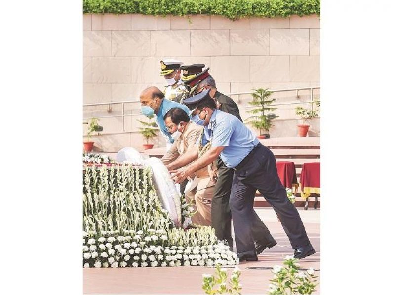  Rajnath Singh warns China and Pakistan on Kargil Day