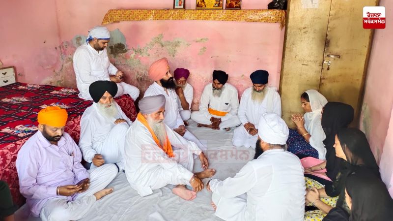 Simarjit Singh Bains at Lakhimpur Kheri