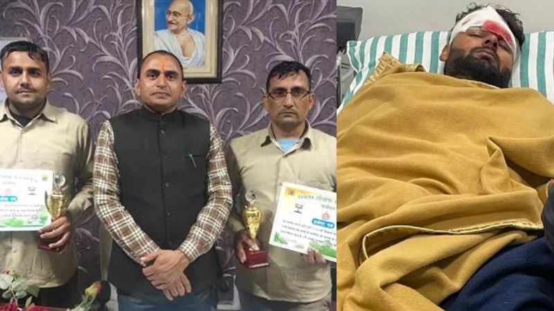  honored to the driver-conductor who saved Rishabh Pant