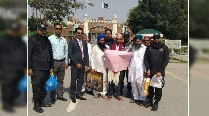 Amarjit returned to his hometown through Wagah