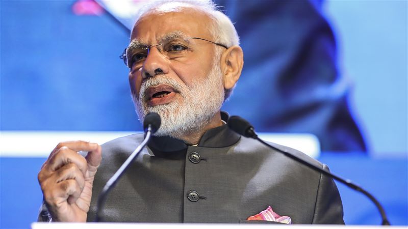 Narendra Modi in singapore