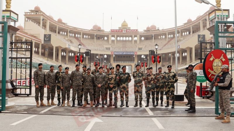 Border Security Force & Pakistan Rangers exchange sweets and greetings