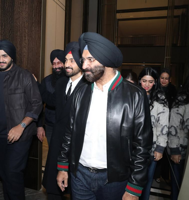 Diljit Dosanjh met with Manjinder Singh Sirsa