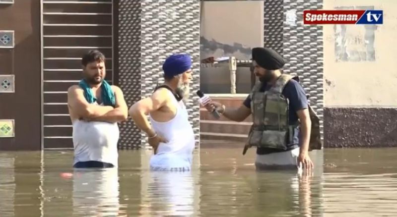 Special flood report from village Nasibpur