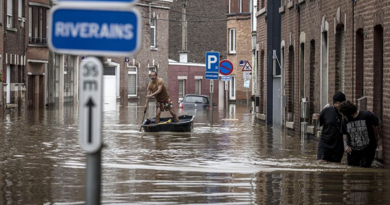 Deadly floods hit Europe