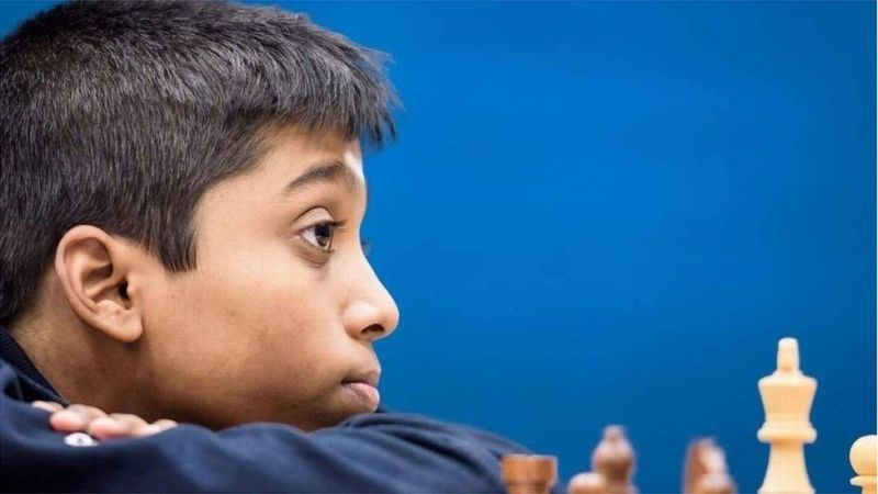 Pragyanand  defeated world champion Carlson