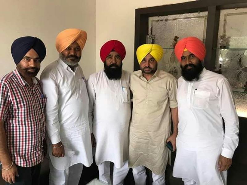 Master Baldev Singh rejoin AAP