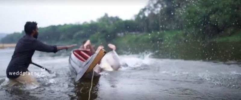 water dropped in the fall