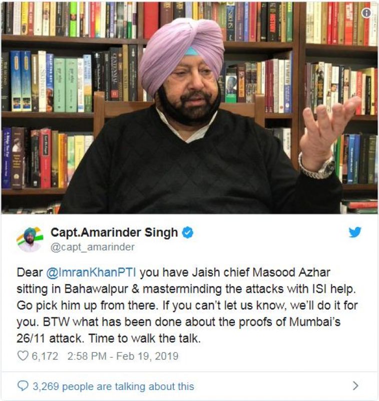 Capt. Amrinder singh