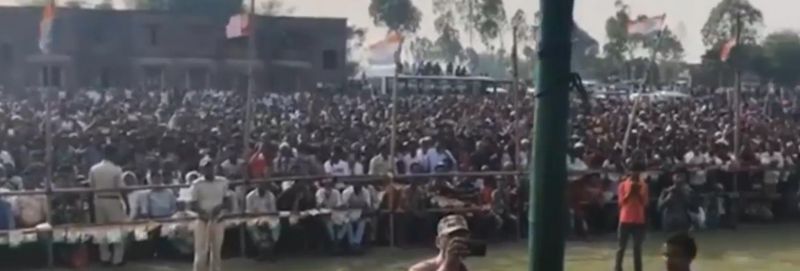 Navjot Singh Sidhu addressed election rally in Katihar, Bihar