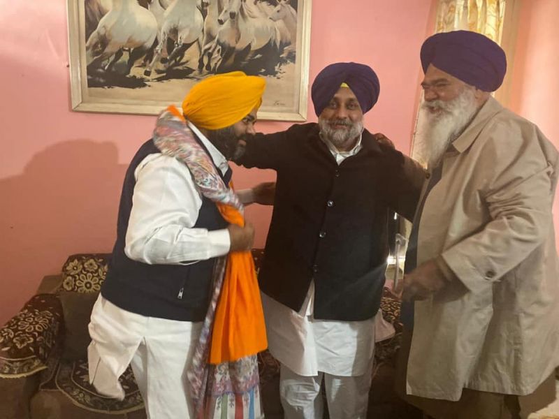 Ajnala and Sukhbir Badal
