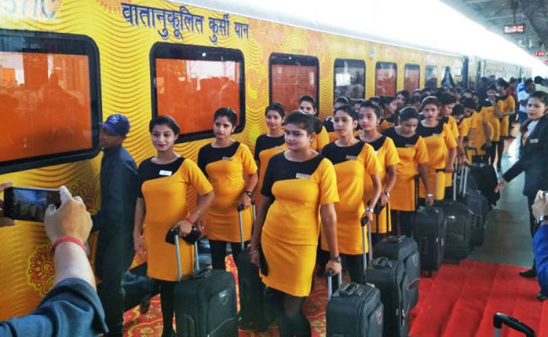 IRCTC created WhatsApp group for Tejas Express hostesses