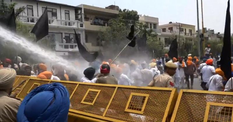 Sikh organization protest-1