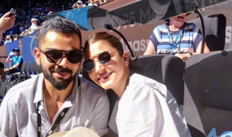 Virat with Anushka 
