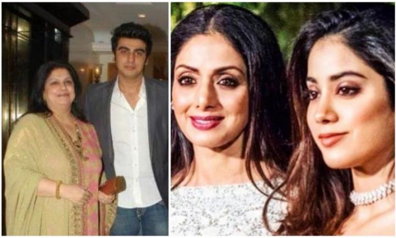 Arjun kapoor with Mother 