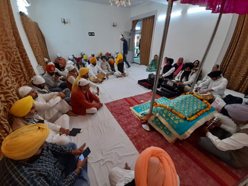 AAP conducted recitations of Sri Sukhmani Sahib across the state
