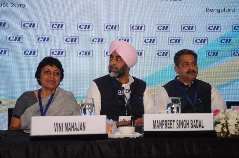 Session on Punjab industrial scenario during 8thInvest North organised by CII
