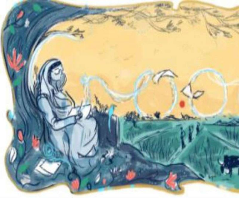 Mahadevi Varma Google Doodle