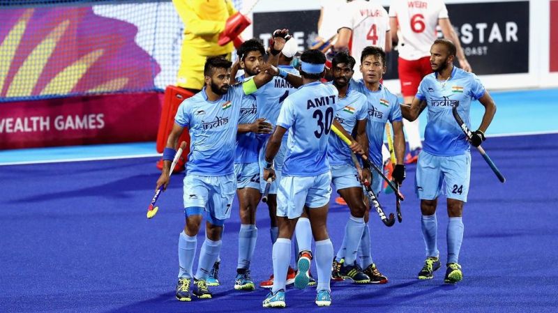 Hockey India team