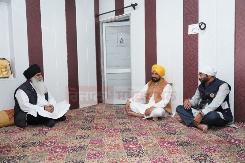 CM Channi at Gurdwara Shaheed Baba Tega Singh