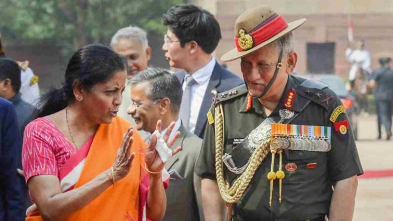 Nirmala Sitharaman and army chief