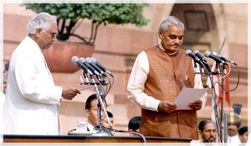 Vajpayee sworn in