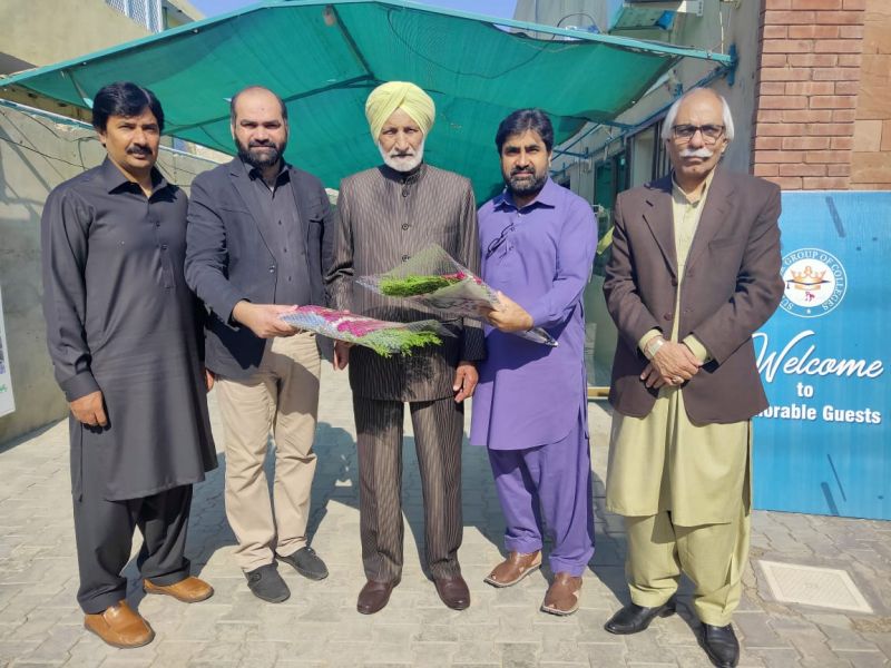 Piyara Singh with Pakistani