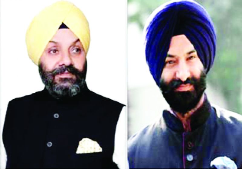 Manjit Singh GK and Manjinder Singh Sirsa 
